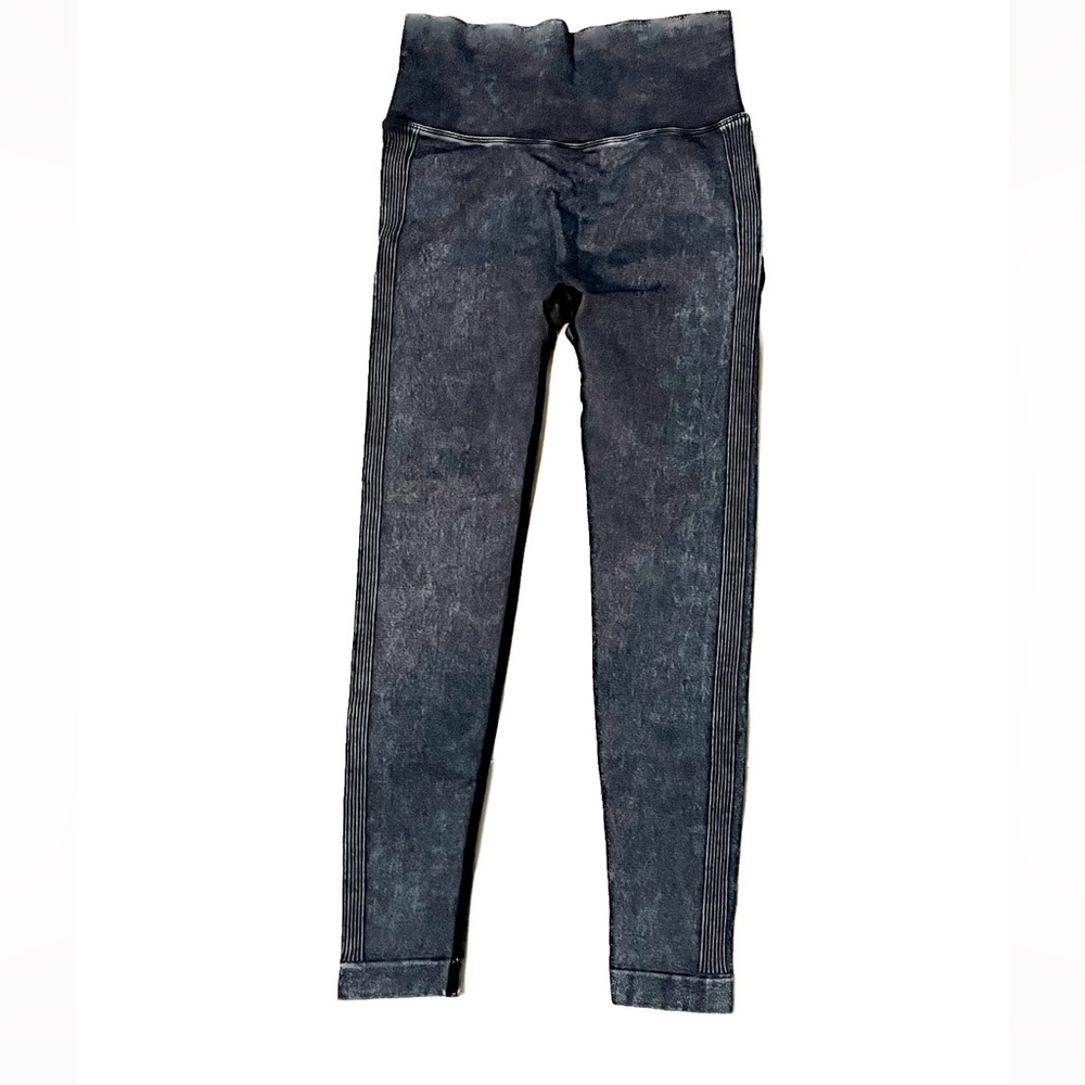 HALARA Flex™ ✨High Waisted Stretchy Knit Denim Casual Leggings - Picture 5 of 10